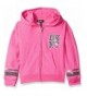 DKNY Varsity Sequin Fleece Hoodie