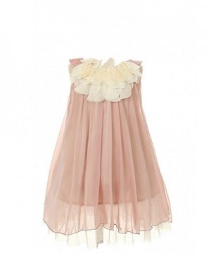 Kids Dream Lovely Chiffon Dress coral 6