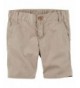 Toddler Carters Twill Uniform Shorts