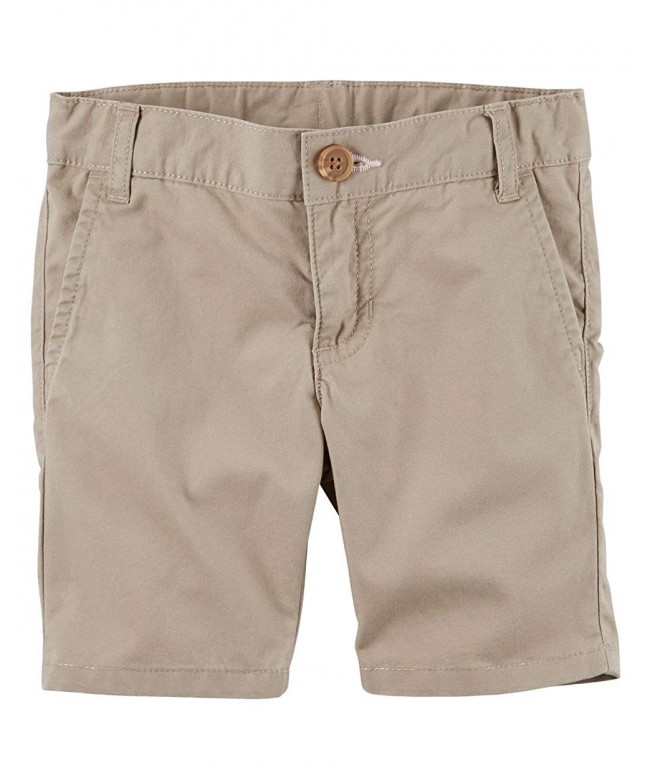 Toddler Carters Twill Uniform Shorts