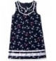 Nautica Girls Anchor Printed Poplin