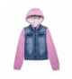 Vigoss Hooded Denim Jacket Girls