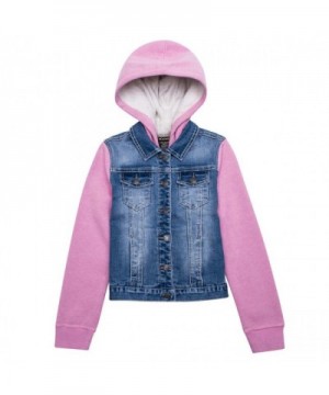 Vigoss Hooded Denim Jacket Girls