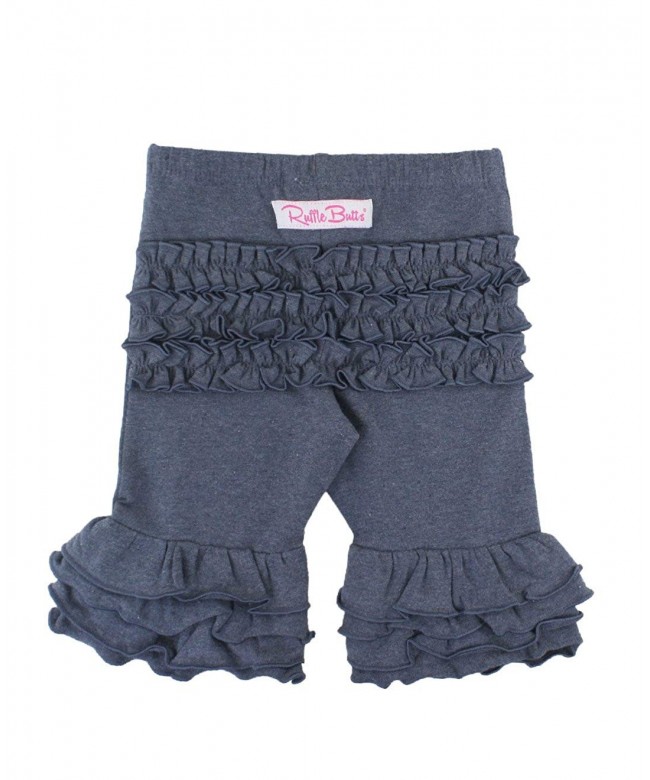 RuffleButts Little Ruffled Bermuda Shorts