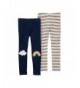 Carters 2 Pack Rainbow Striped Leggings