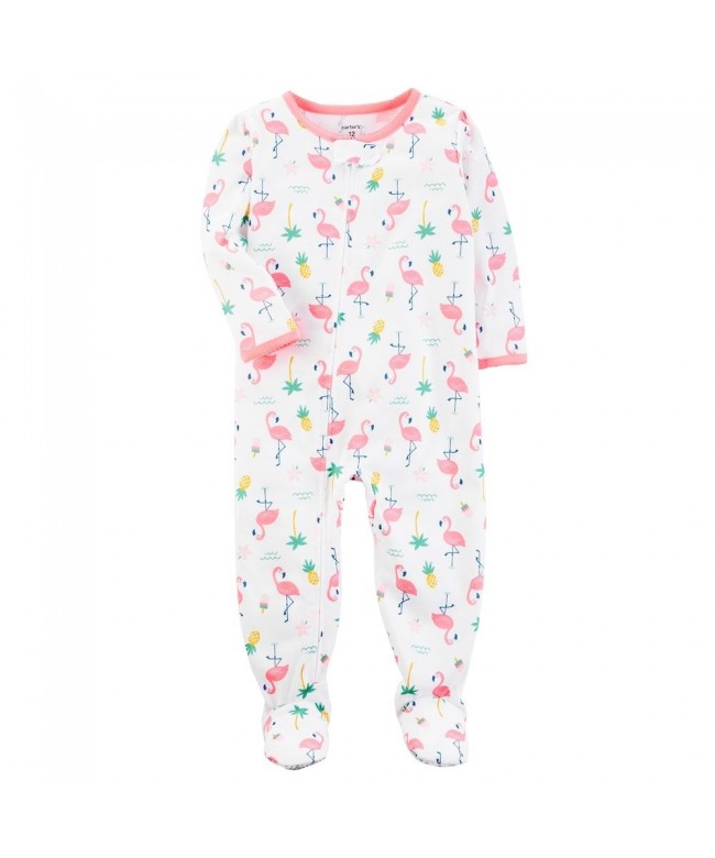 Carters Little Girls Cotton Pajamas