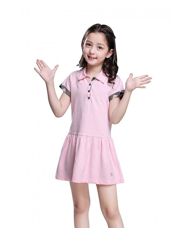 MiXiaoJie Girls Dress Cotton Casual