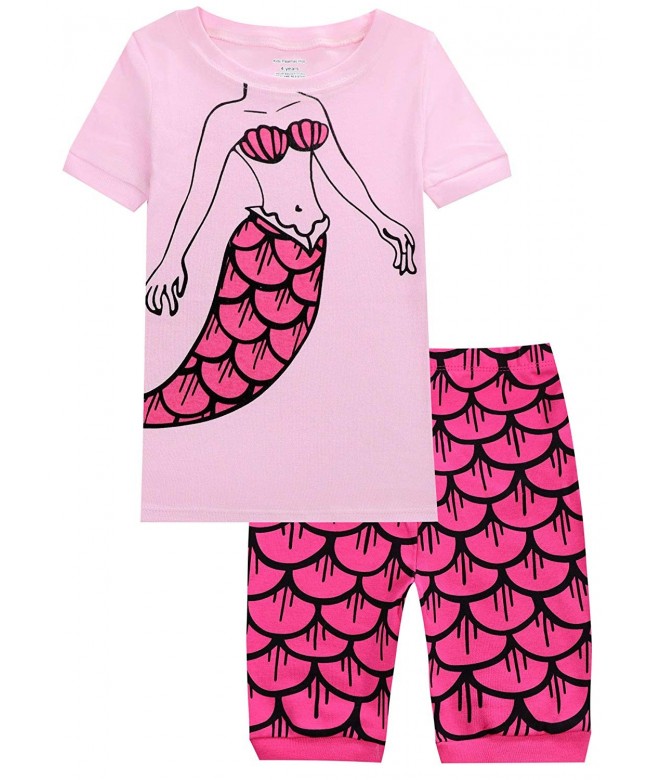 Mermaid Pajamas Childrens Sleepwear Toddlers
