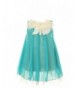 Kids Dream Turquoise Floral Bodice