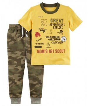 Carters 2 Piece Explorer Graphic Jogger