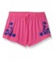Flowers Zoe Shorts Floral Embroidery