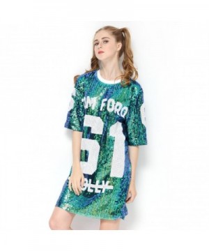 Shimmer Sleeve Baggy Sequin Shirt