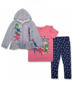 Toddler Girls Masks Set Sweatpants