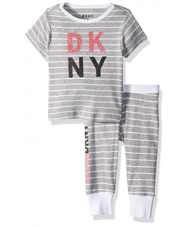 DKNY Girls Striped T Shirt Sleepwear