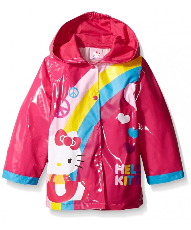 Sanrio Toddler Rainbow Hooded slicker