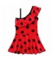 ZHBNN Ladybug Princess one Piece Swimwear