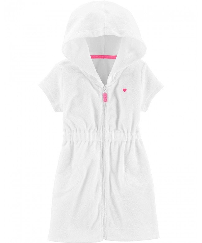 Carters Girls Terry Swim Cover