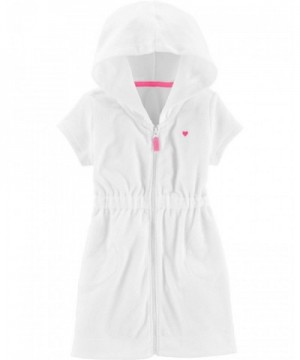 Carters Girls Terry Swim Cover