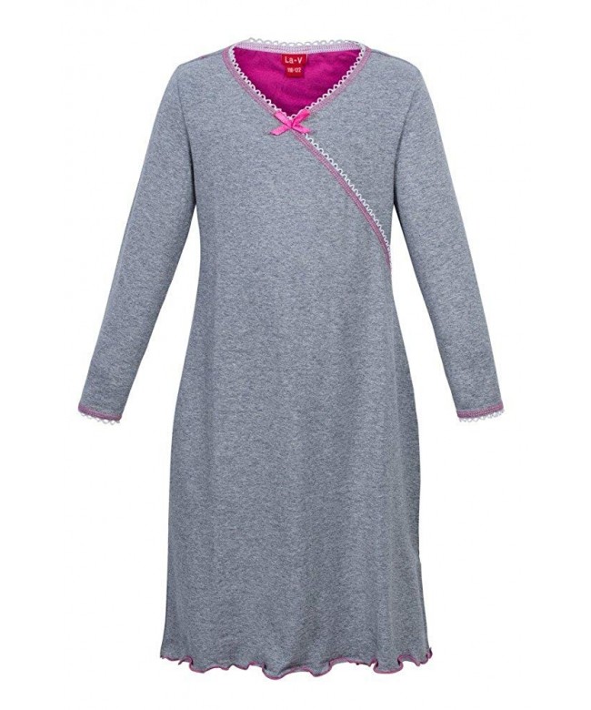 Girls Nightgown Grey Size 140 146