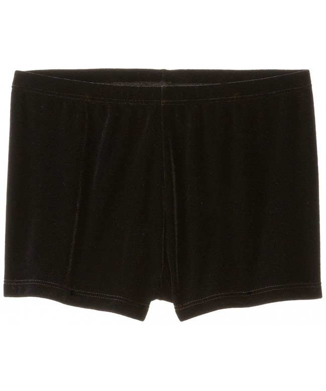 Clementine Girls Velvet Boy Cut Shorts