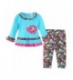 LittleSpring Baby Girls Pants Suit