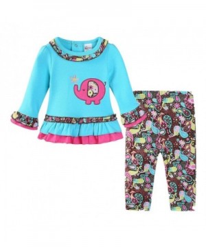 LittleSpring Baby Girls Pants Suit