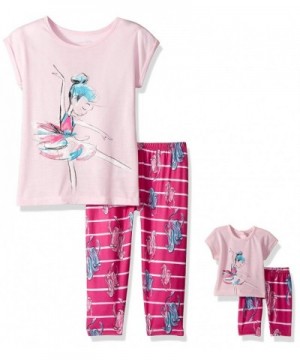 Komar Kids Girls Jersey Pajama