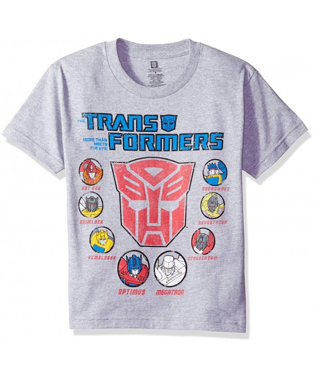 Transformers Youth Short Sleeved T Shirt Tearaway