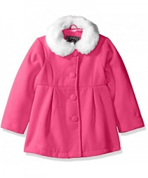 Ok Kids Girls Wool Coat