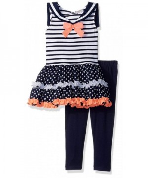 Youngland Girls Sailor Tunic Legging