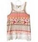 Speechless Girls Piece Trapeze Tank