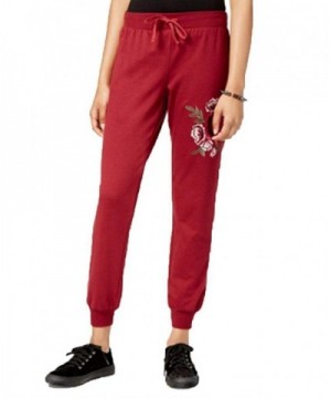 Ultra Flirt Juniors Embroidered Jogger