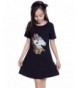 Applique Dresses Unicorn Flamingo T Shirt