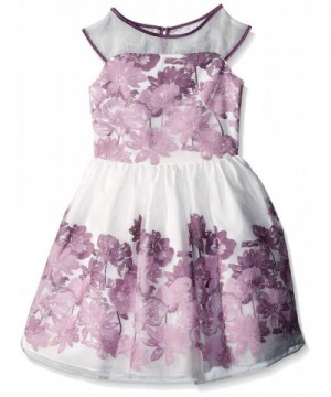 PIPPA JULIE Floral Illusion Neckline