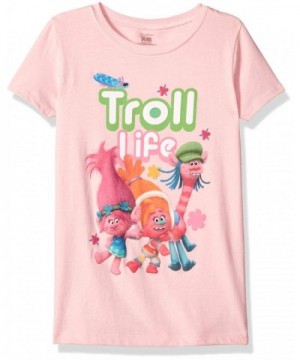 Trolls Girls Little Sleeve T Shirt
