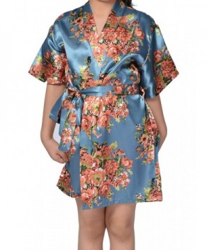 Juntian Floral Sleepwear Bridesmaid Getting