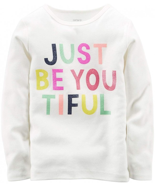 Carters Little Girls Slogan Toddler