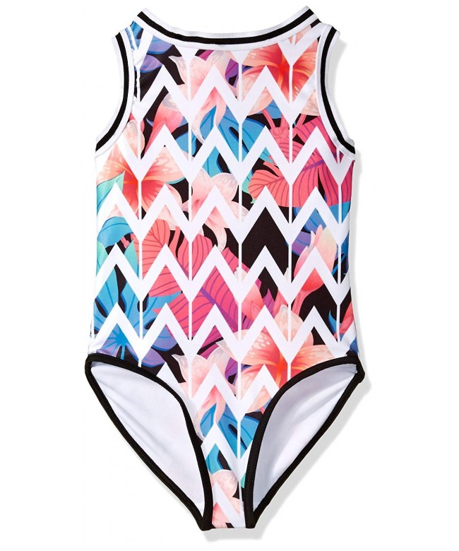 Jantzen Little Girls Chevron Swimsuit