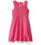 Pogo Club Rose Textured Knit Dress
