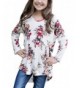 Shirts Casual Floral Blouses Clothes