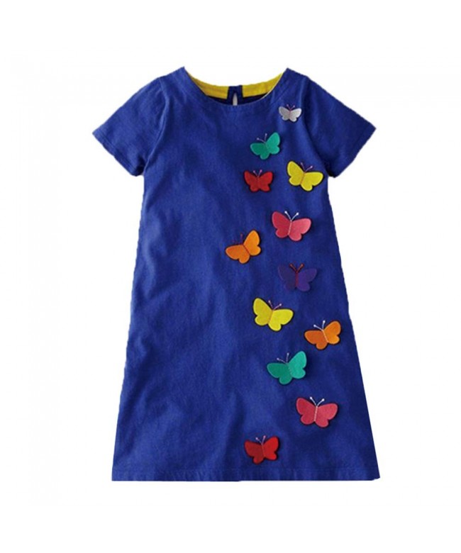 VIKITA Toddler Summer Dresses Sleeve