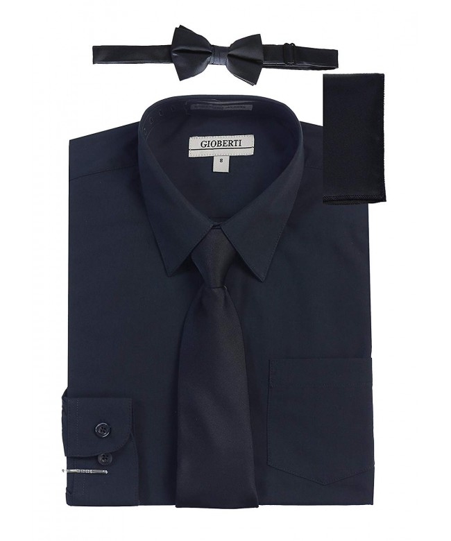 Gioberti Sleeve Dress Shirt Solid