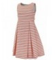 Emma Riley Printed Stripe Pleated