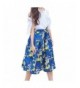 Multifit Vintage Pleated Floral Printed