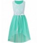 CHICTRY Chiffon Floral High Low Flower
