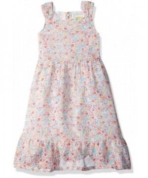 Crazy Sleeveless Dressy Floral Chiffon