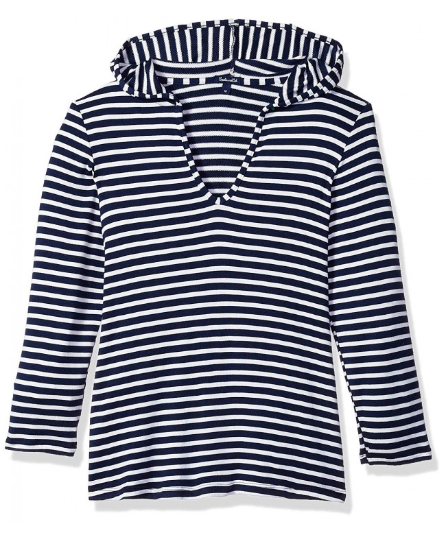 Splendid Girls Stripe Hoodie Tunic