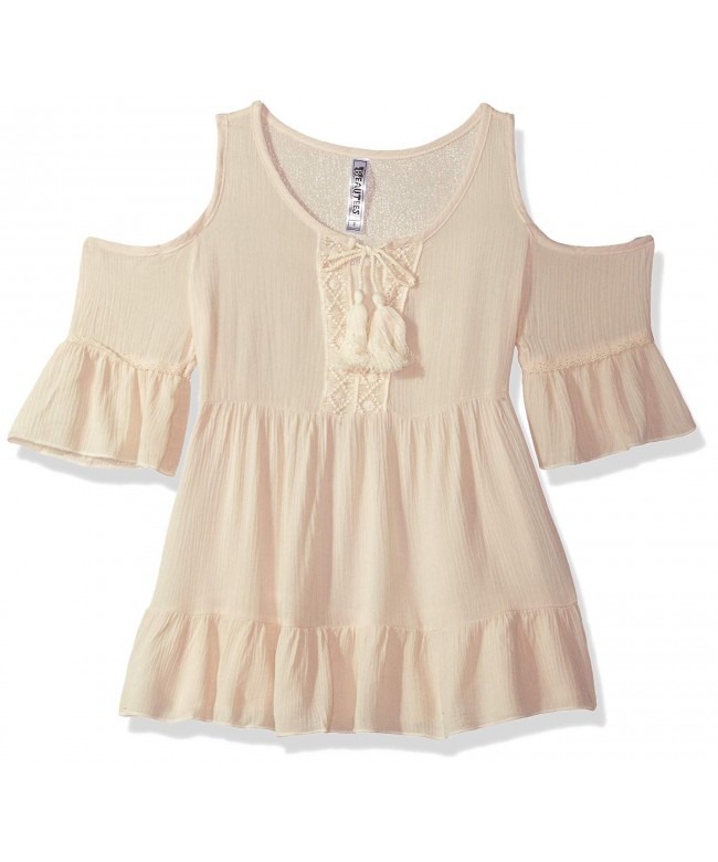 Beautees Girls Cold Shoulder Fashion