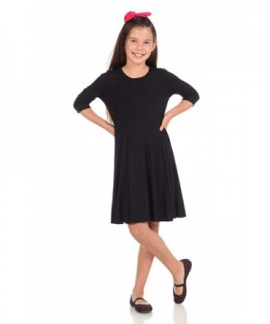 Cheap Real Girls' Casual Dresses Clearance Sale