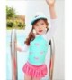 Brands Girls' Rash Guard Sets Clearance Sale